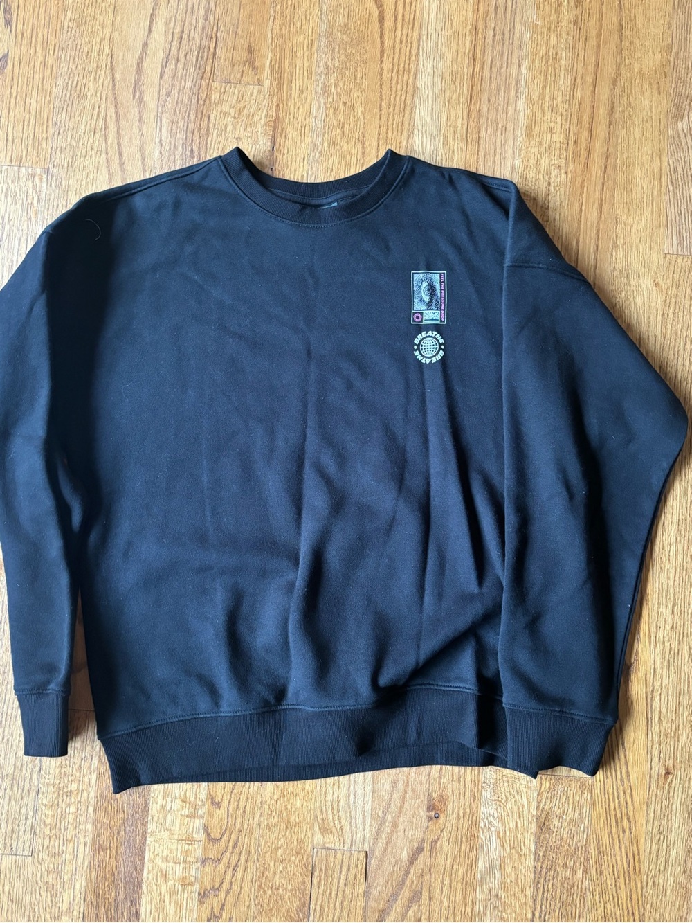 Black H&M Crewneck Sweatshirt